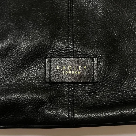 Radley London Southwark Park Leather Hobo Bag, black, NWOT - Picture 6 of 15